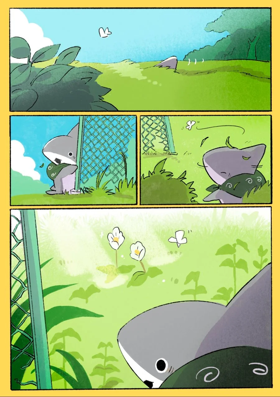 아기 상어의 여름 꽃.manga - 이미지 2