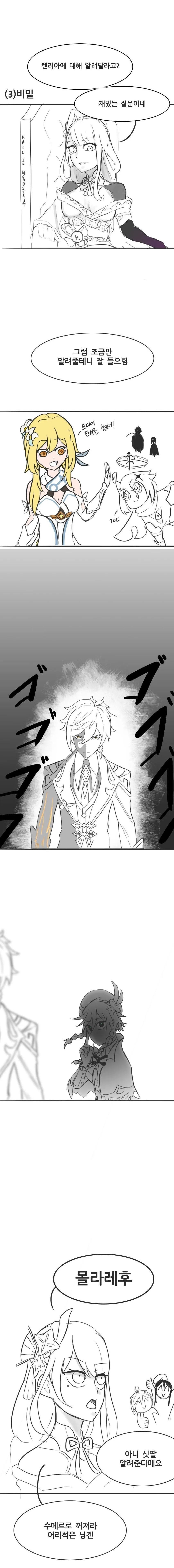 원신)이나즈마 방문하는.manhwa - 이미지 3