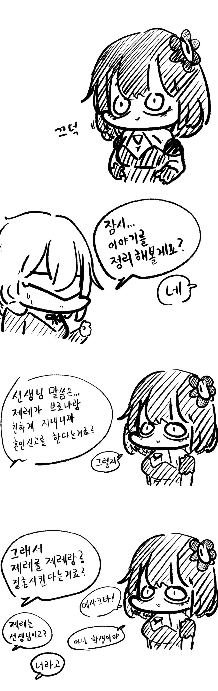 붕괴) 나 자신과 결혼하는 만화 - 이미지 7