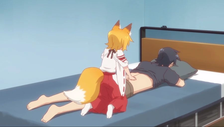 발로 마사지 해주는 ㄹㄹ할망여우.anime - 이미지 3