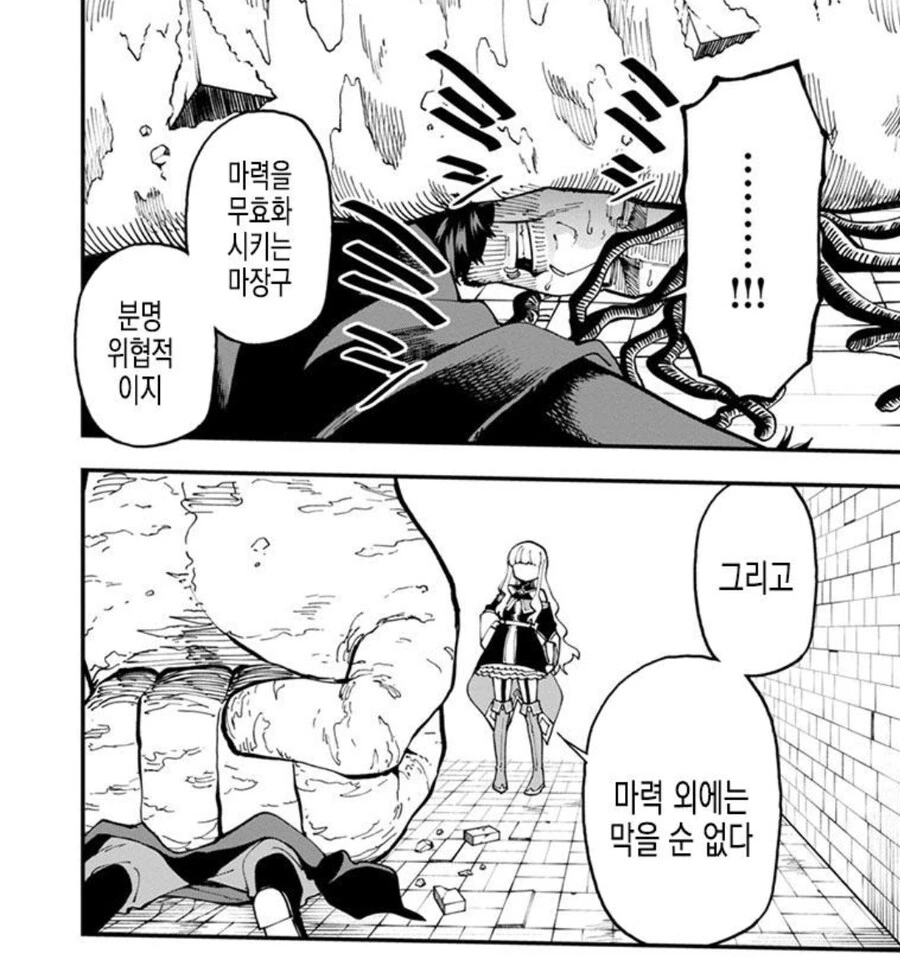 마법을 무효화하는 장비 찼다고 마법사를 깔보는.manhwa - 이미지 10