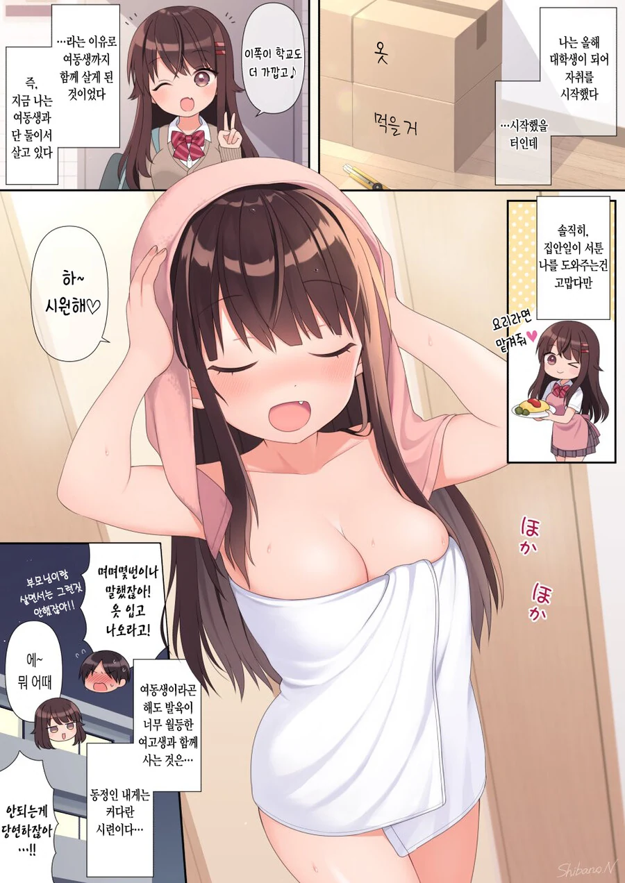 동정 오빠를 놀리는 여동생 Manhwa (약 ㅎㅂ?) - 이미지 5