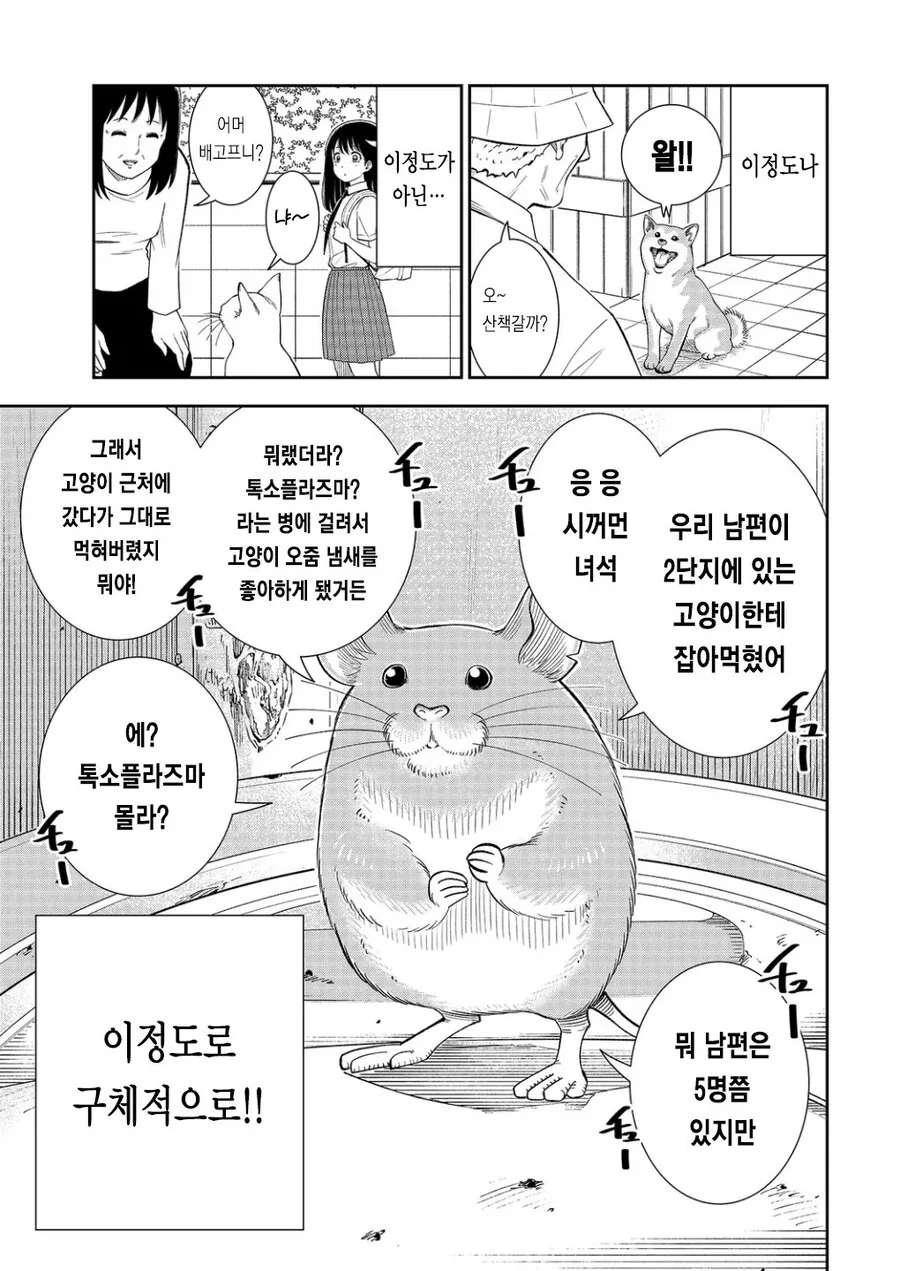 동물이 하는 말을 이해하는 능력을 가진 소녀.manhwa - 이미지 4