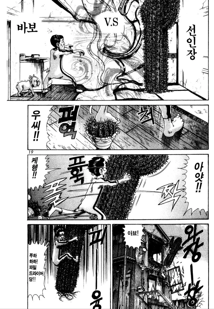 [괴짜가족]선인장과 대결하는 이소룡 선생 - 이미지 11