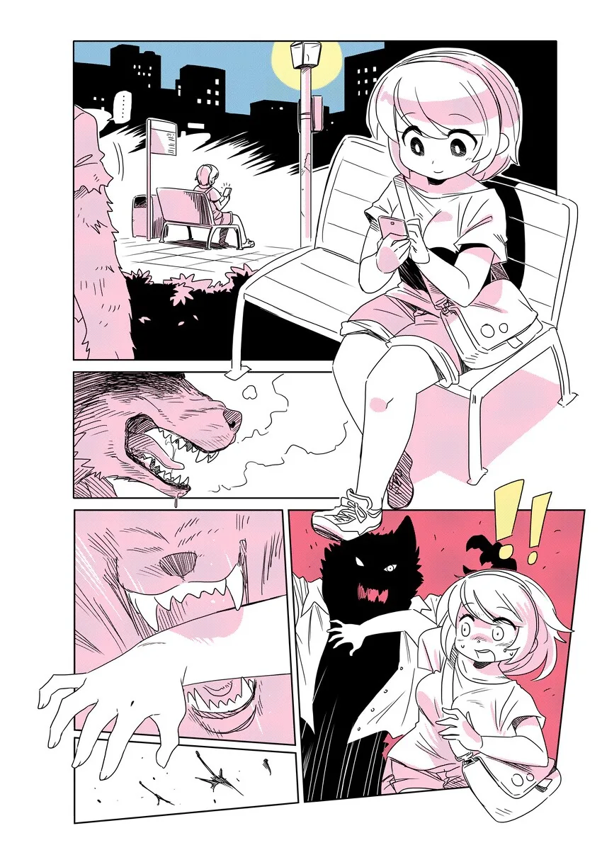늑대인간에게 물리는 만화 - 이미지 2