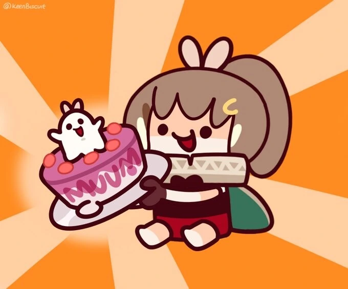 버튜버) 뭄메이 생일 축하하는 해외짤공장장.manga - 이미지 2