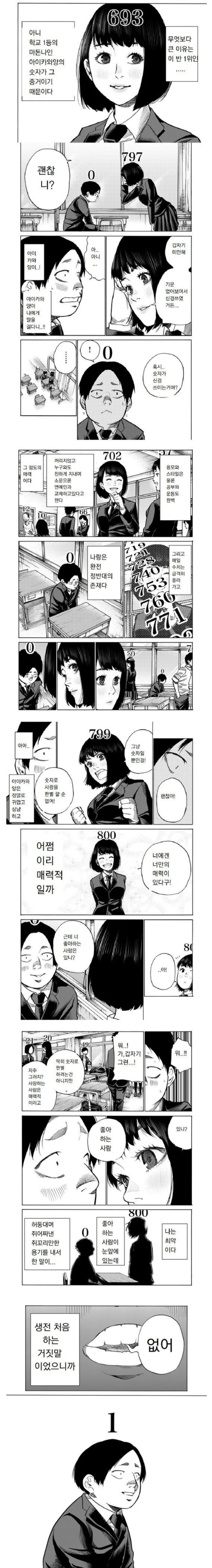머리속에 숫자가 보이는 세계 만화류 甲 - 이미지 2