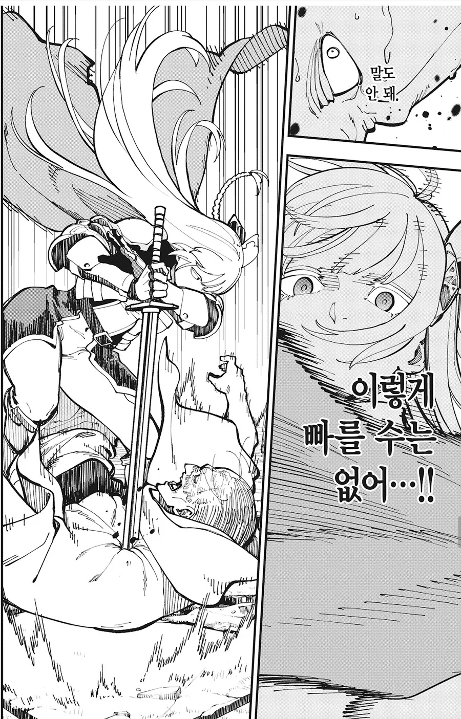 마주치면 싸우지말고 도망치라던 여기사단장.manhwa - 이미지 8