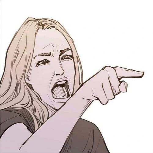고양이한테 소리지르는 만화