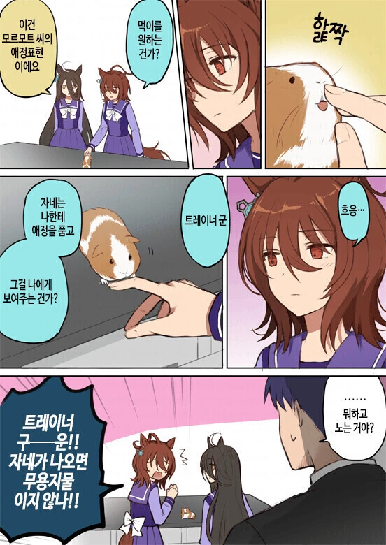 [말딸] 모르모트랑 노는 타키온과 카페.manhwa - 이미지 2