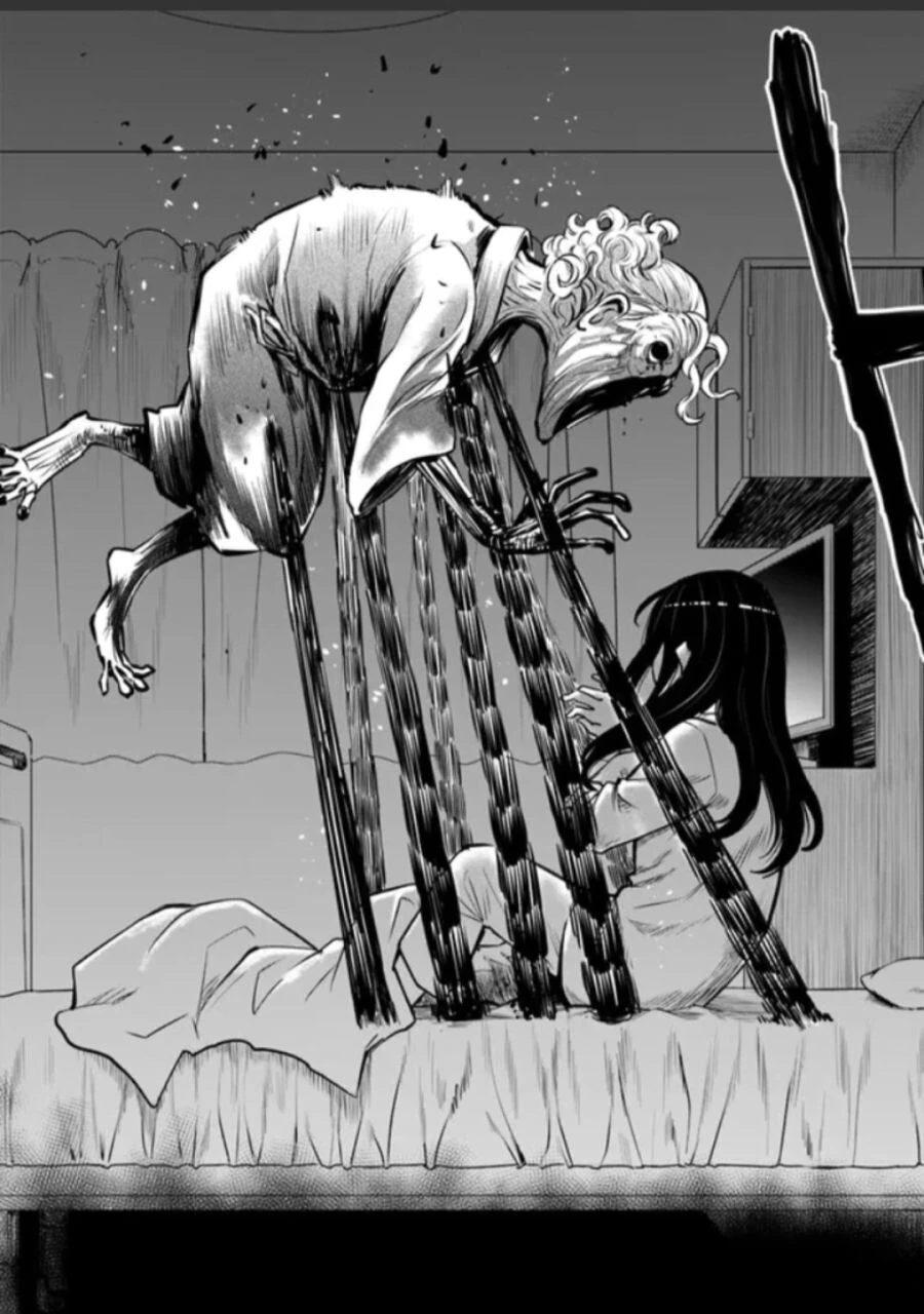 보이는 여고생) 이 만화에서 제일 무서운 것.manga - 이미지 8