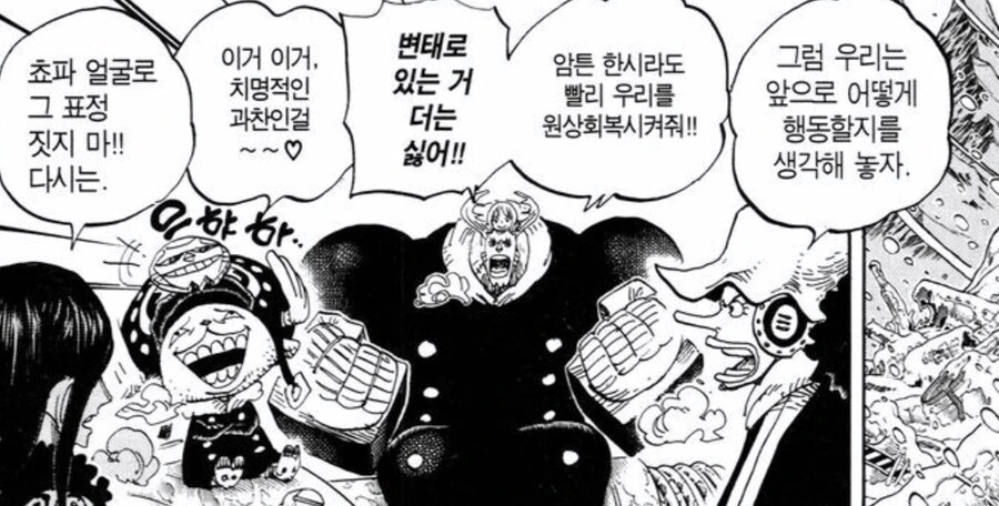 [원피스] 최애캐 모욕에 열받은 듯한 로빈.jpg
