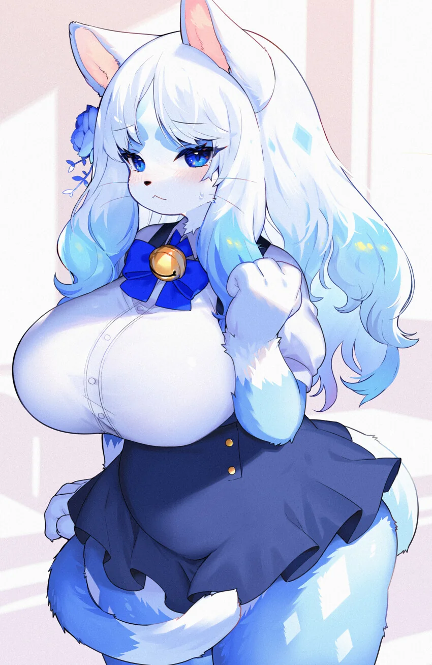 [퍼리] 고양이 아가씨