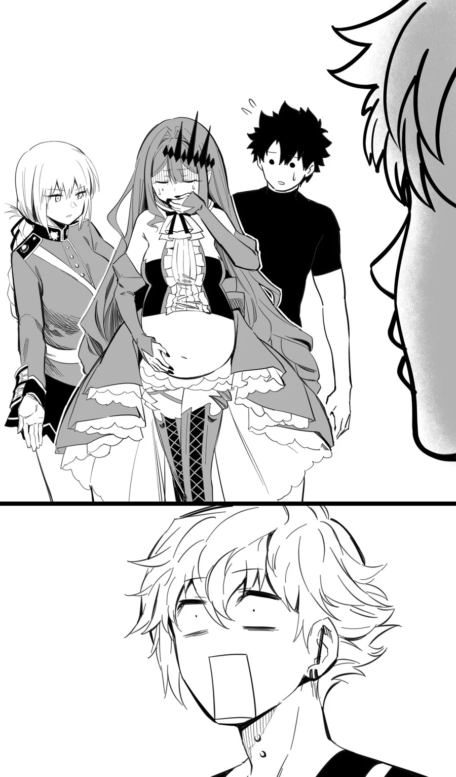 fgo)퀘스트에 지친 바반시를 ㅇㅅ시키는 구다오 - 이미지 4