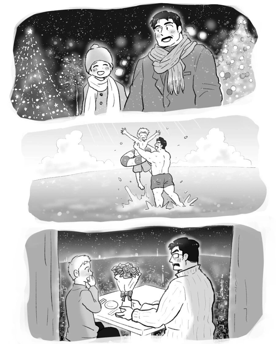 ㄱㅇ) 자기전에 올리는 슬픈 최면 순애 manhwa - 이미지 49