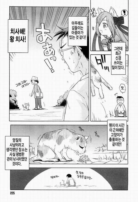 오밤중에 길고양이 만나러 가는 만화 - 이미지 7
