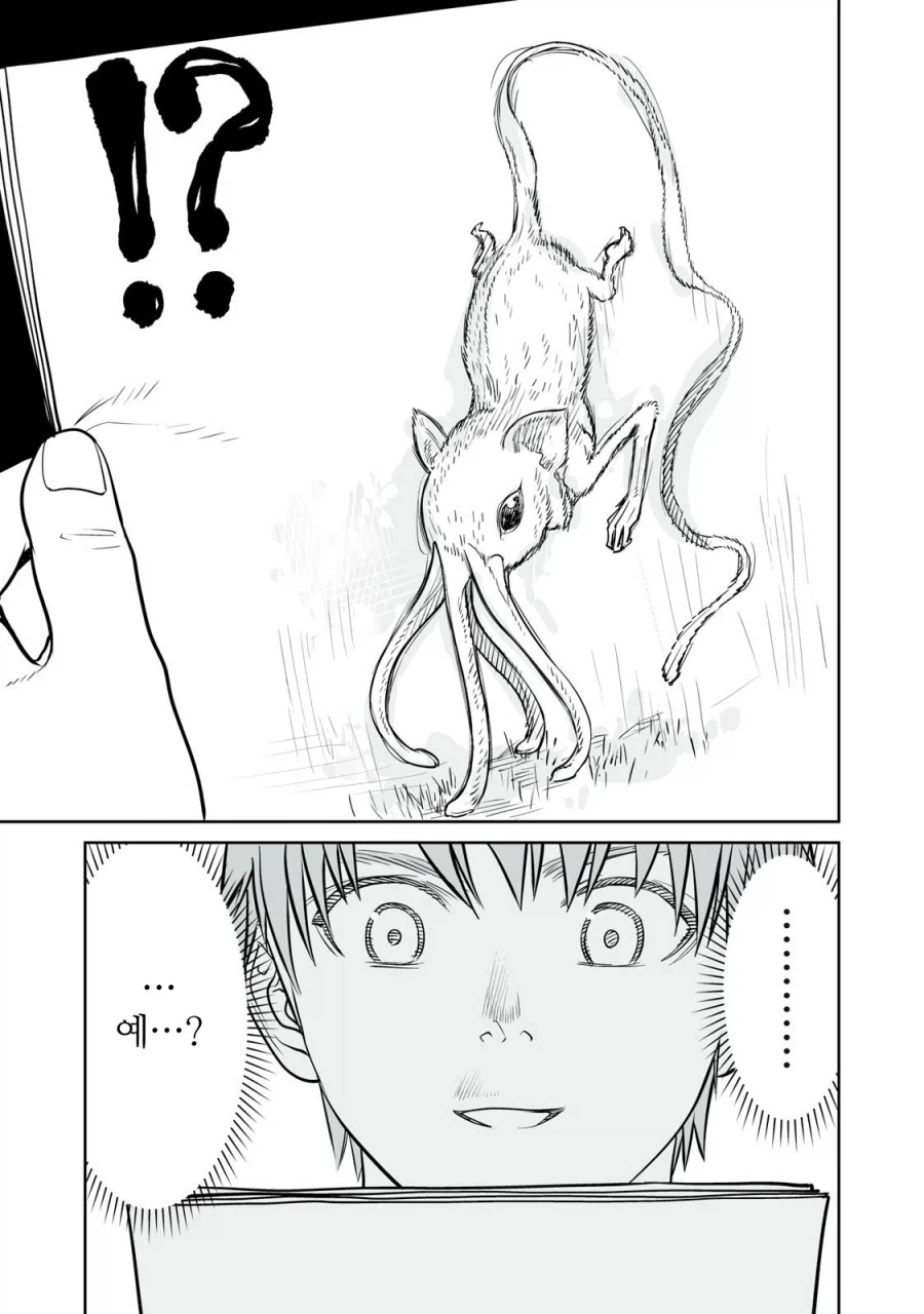 코로 걷는 쥐에 대한 이야기.manga