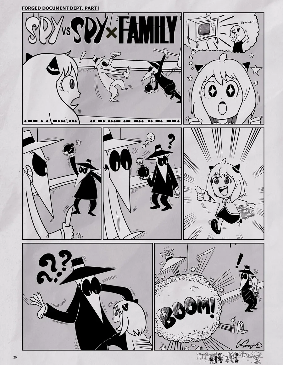 스파이 패밀리) SPY vs SPY x FAMILY.Comic