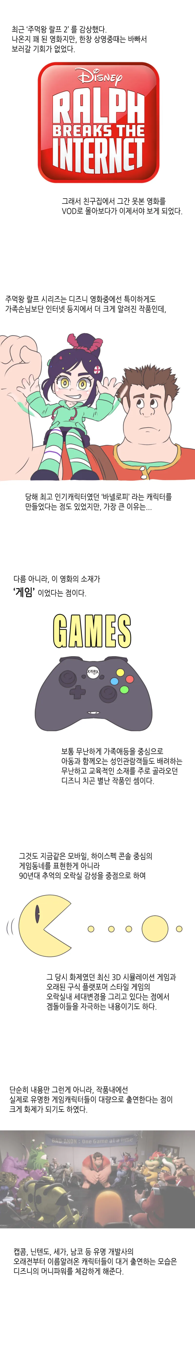 주먹왕 랄프 2 실드치는 만화