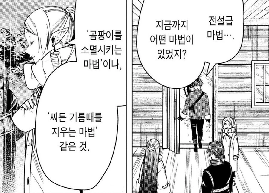 [프리렌] 곰팡이만 죽이는 마법이라고?