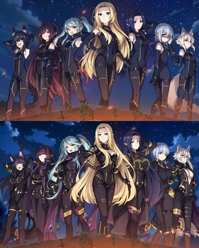 [어둠의실력자]성장하는 히로인들