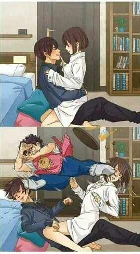 ㅇㅁ 와이셔츠 여자 친구와 므흣한 한 때의 만화.manwha