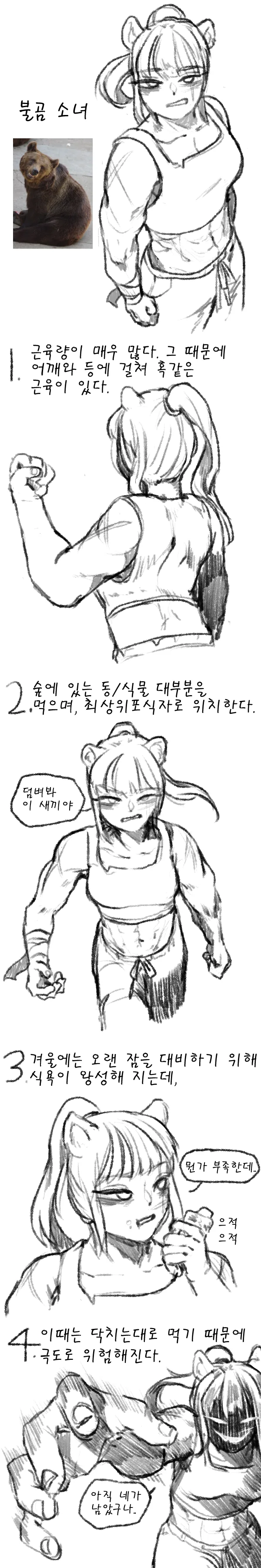 불곰 소녀 만화
