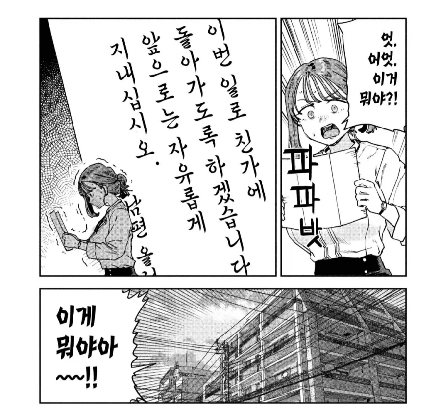 묘쌤의 남편은 이렇게 말했다.manhwa