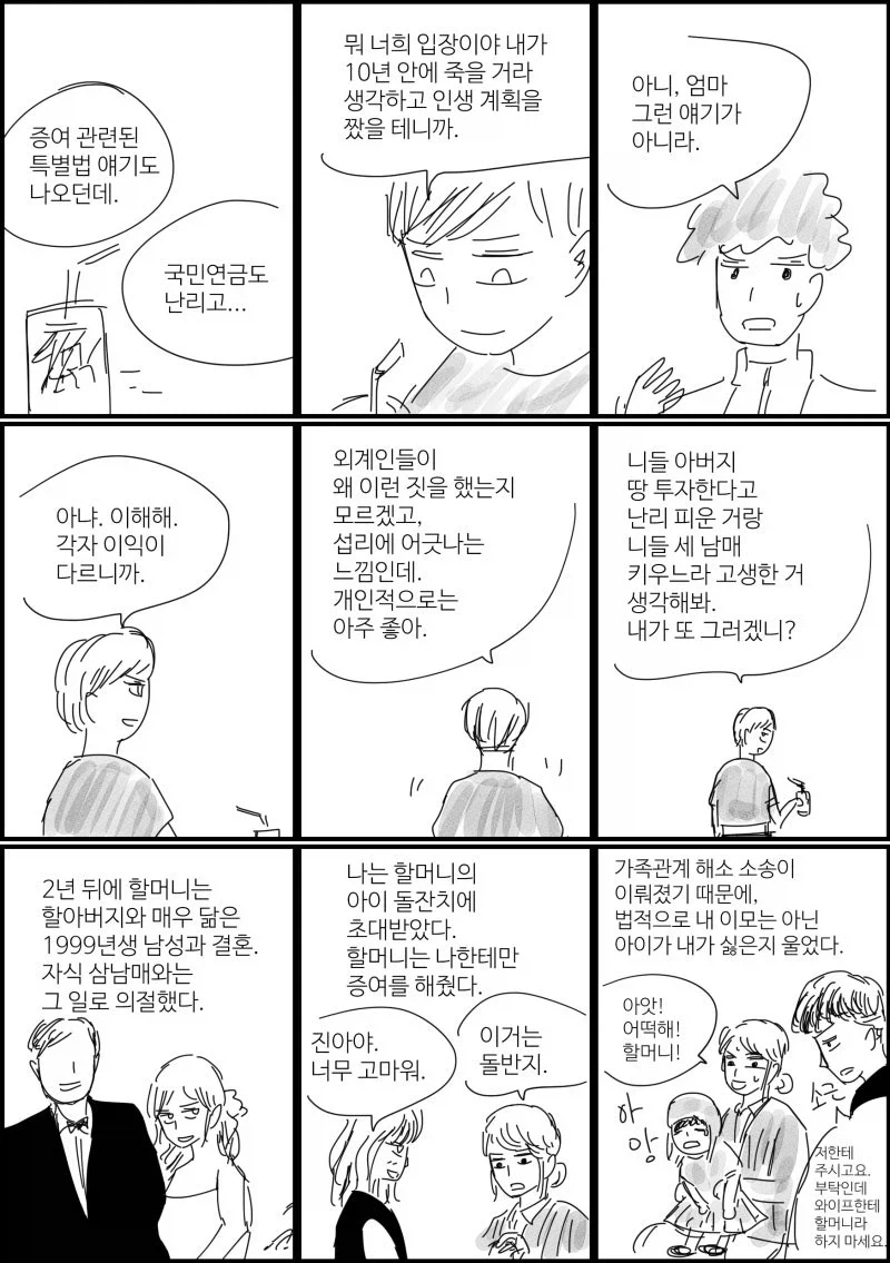 사람을 20세로 만드는 빔이 내려온다면.manhwa - 이미지 3