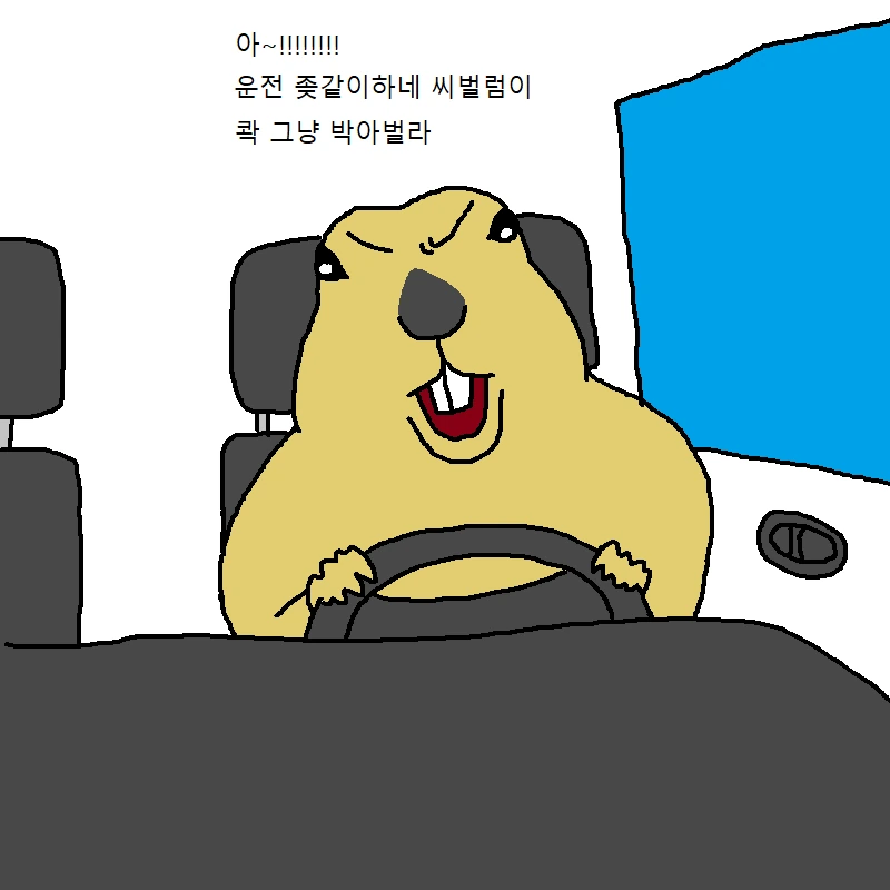 자동차 운전하다가 개빡치는 만화 - 이미지 4