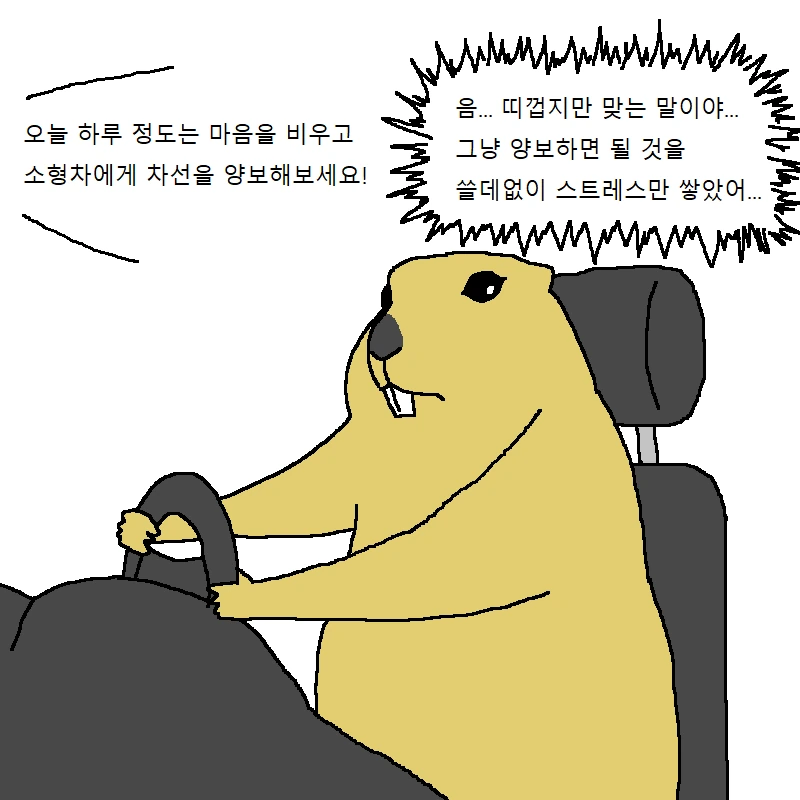 자동차 운전하다가 개빡치는 만화 - 이미지 18