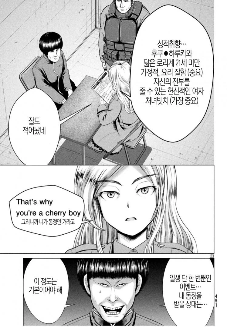 오타쿠 뼈 때리는.manwha
