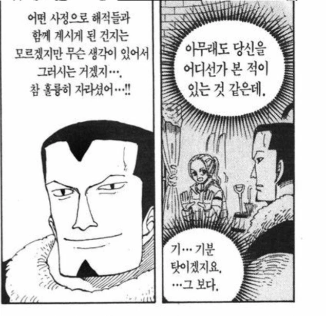 원피스)도르돈: 정말 훌륭히 자라셨군요
