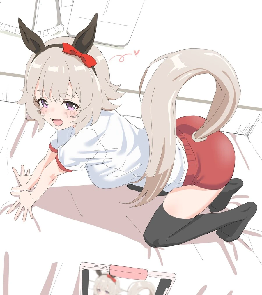 말딸) 침대위 가렌챠