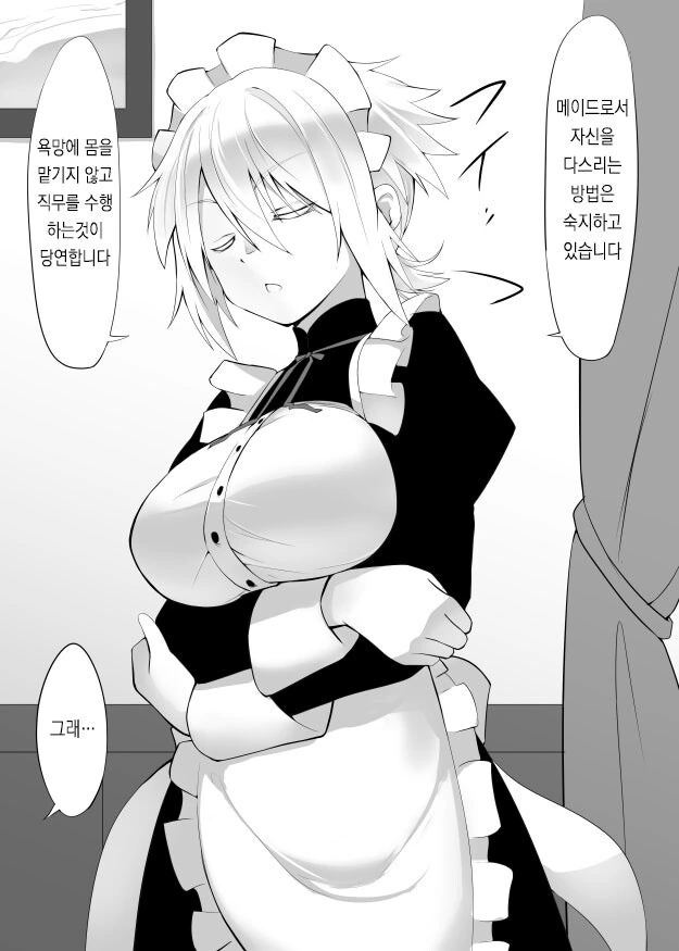 츤데레없는 메이드양 만화 - 이미지 3