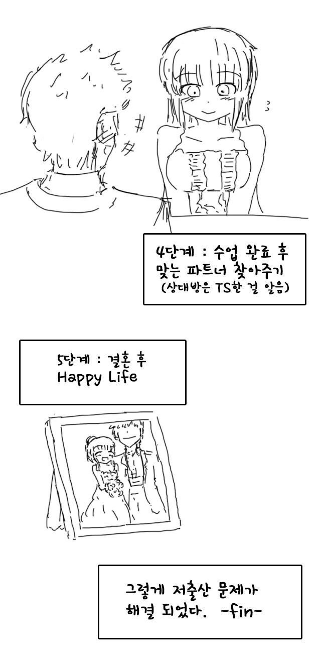 임산부석에 앉으면 어떻게 되는지 보여주는 만화 - 이미지 3