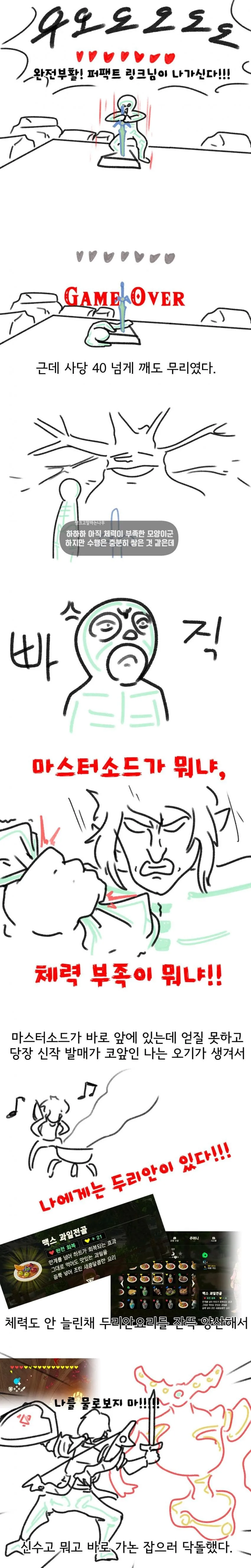 젤다 야숨 플레이 하는.MANGA - 이미지 4