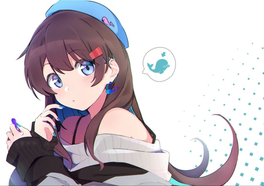 모델링하는 두 남녀.Manga