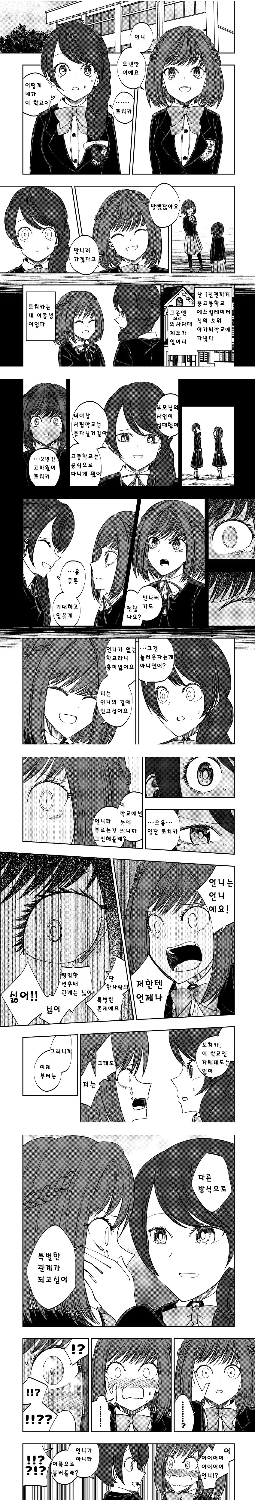 언니라고 불리기 싫어하는 언니.Manhwa