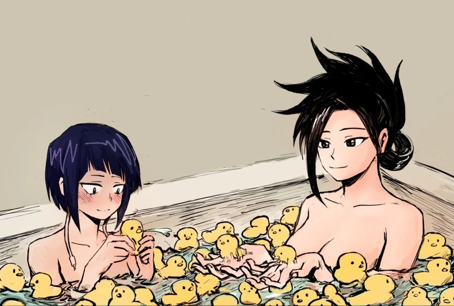 (백합)기숙사에세 ♥스 하려다 친구에게 들킨 만화.manga - 이미지 5