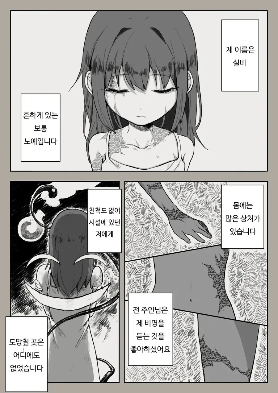 ㄴㅇ소녀를 돌봐주는 만화