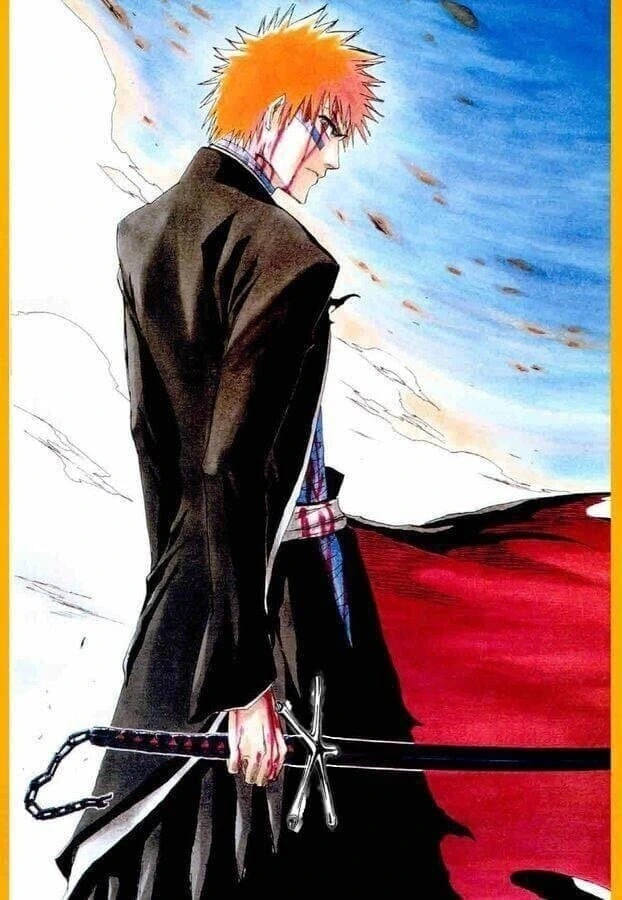 블리치) 만해를 처음으로 개방한 이치고.manga