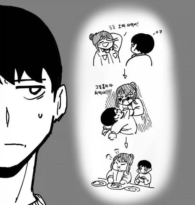 살쪄서 다이어트하려는 만화 - 이미지 6