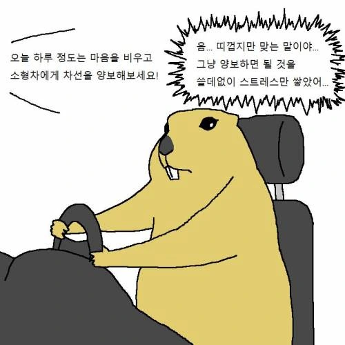 자동차 운전하다가 개빡치는 만화.Manhwa - 이미지 18