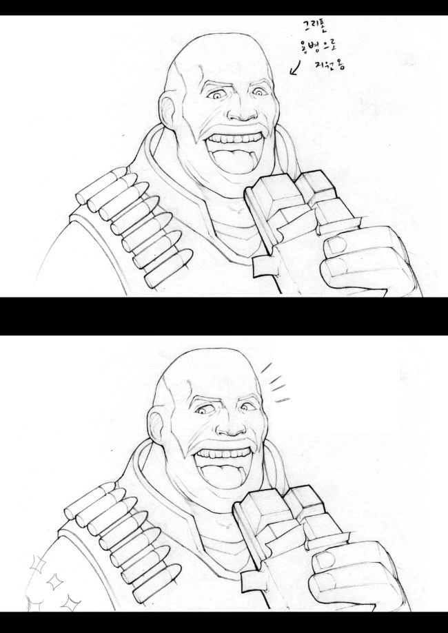 소전) 그리폰 용병 해비 만화