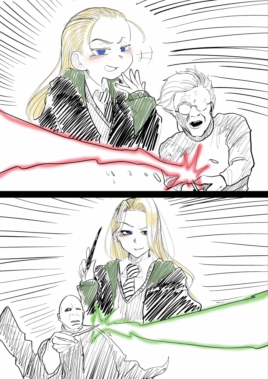 해리포터) 해리포터와 볼드모트의 취향싸움.manga