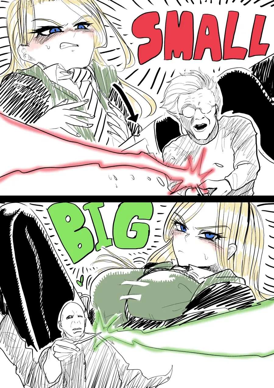 해리포터) 말포이(♀) 취향 대결하는 Manhwa