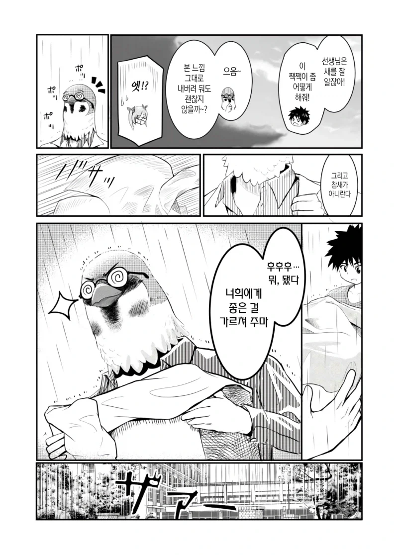 만약 쓰러져있는 새를 발견한다면.manhwa - 이미지 8