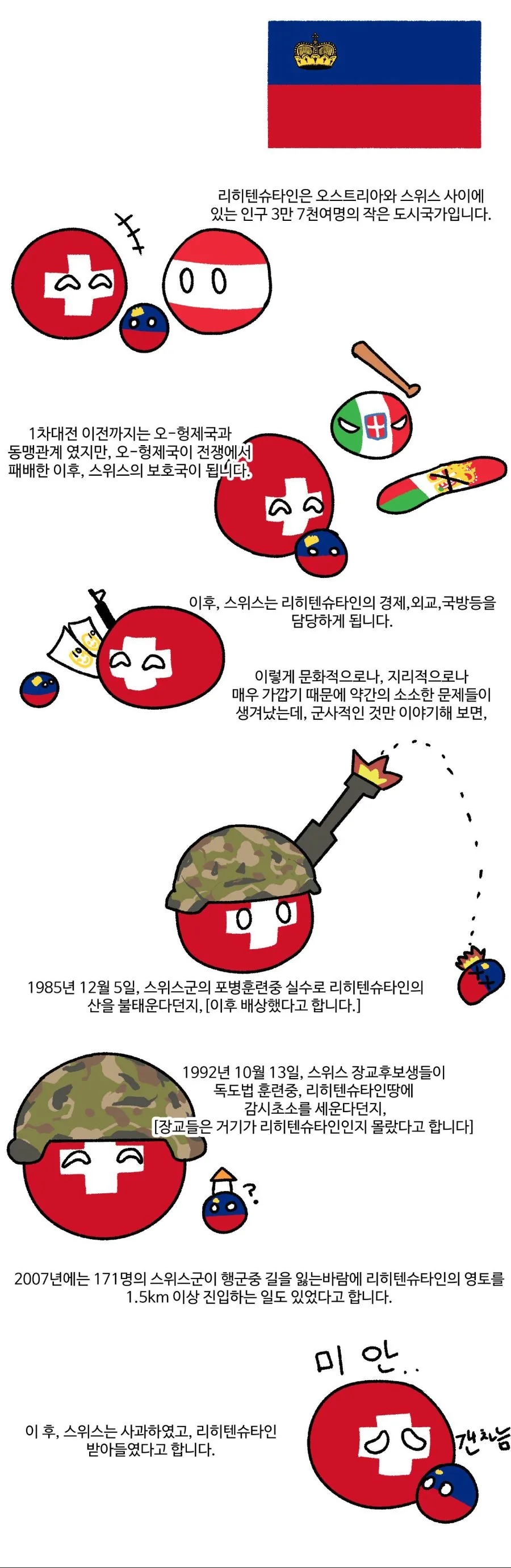 본격 스위스가 옆나라 침공하는 만화.manhwa - 이미지 5