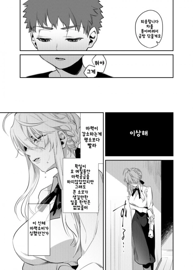 FGO)창밥과 ㅅㅌ시로가 마력충전하는 만화 - 이미지 13